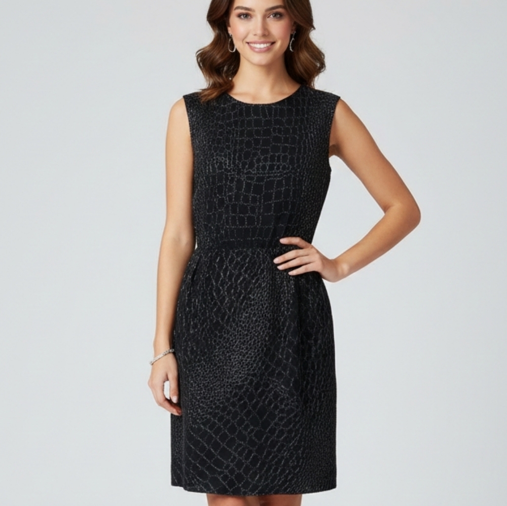 Babaton 100% Silk Sparkle Mini Dress Aritzia Black Dress Cocktail Quiet Luxury